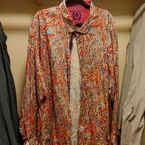 Plus size Men's AuNoir Dress Shirt